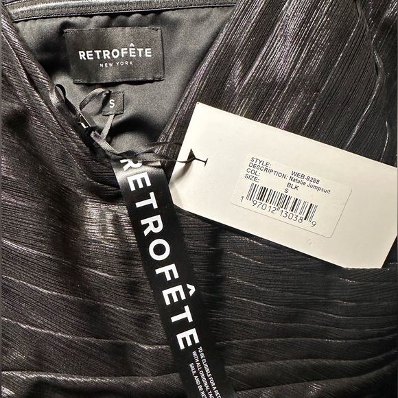 Retrofete Natalie Jumpsuit NWT - Picture 7 of 8